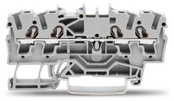 EngComp Wago 4 Pole - Cage Clamp Terminal - 2.5mm (Grey)
