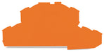 EngComp Wago End plate for 4 Pole double deck terminals