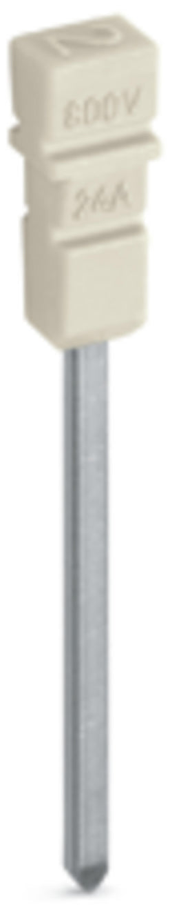EngComp Wago Double-deck vertical jumper insulated, light gray