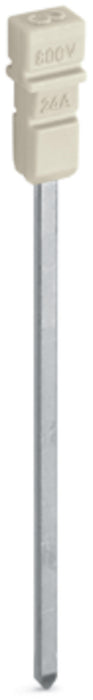 EngComp Wago Triple-deck vertical jumper insulated, light gray