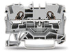 EngComp Wago 2 Pole - Cage Clamp Terminal - 4mm (Grey)