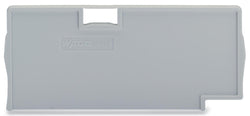 EngComp Wago Separator plate 2 mm thick oversized, gray