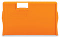 EngComp Wago Separator plate 2 mm thick oversized, orange