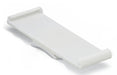 EngComp Wago Group marker carrier for snapping into end stops 10 mm wide, white