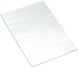 EngComp Wago Marker card for self-marking 100 markers per sheet, white