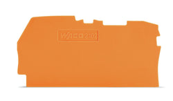 EngComp Wago End Plate for 2 Pole Lever Terminal - 2.5mm
