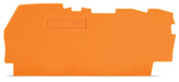 EngComp Wago End Plate for 3 Pole Lever Terminal - 2.5mm