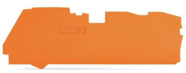 EngComp Wago End Plate for 3 Pole Lever Terminal - 16mm