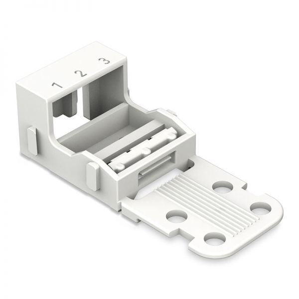 EngComp Wago Mounting holder for 3 way 4mm2 connector