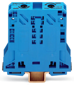 EngComp Wago 2 Pole - Cage Clamp Terminal - 10-50mm (Blue)