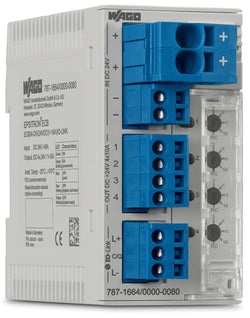 Engcomp  EPSITRON Electronic Circuit Breaker 4 x 1-10A IO 4-channel, w/ IO-Link Communication, 1/2/3/4/6/8/10A