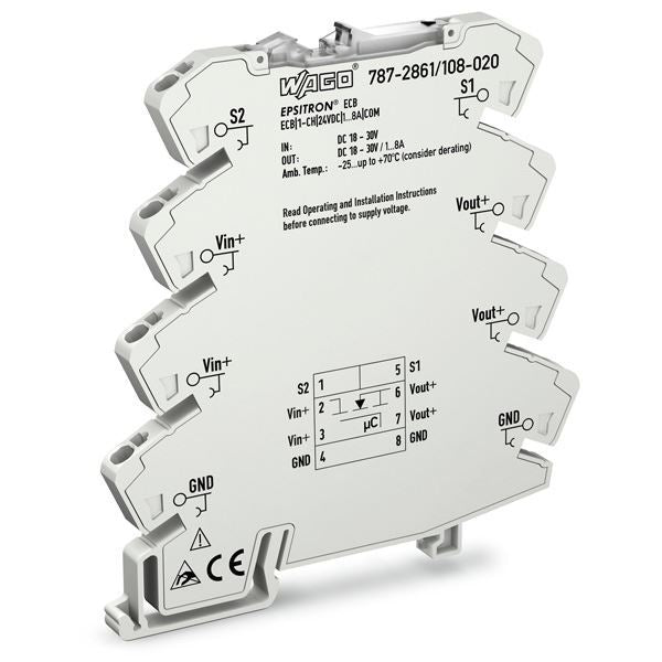 EngComp Wago Electronic circuit breaker EPSITRON  1-channel adjustable