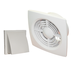 Weiss FV159-EC 150mm Through Wall High Performance Extract Fan