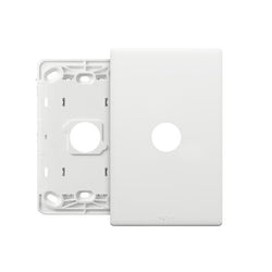 Excel Life Legrand EXCEL LIFE 1 GANG GRID & COVERPLATE MATT WHITE