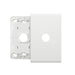 Excel Life Legrand EXCEL LIFE 1 GANG GRID & COVERPLATE MATT WHITE
