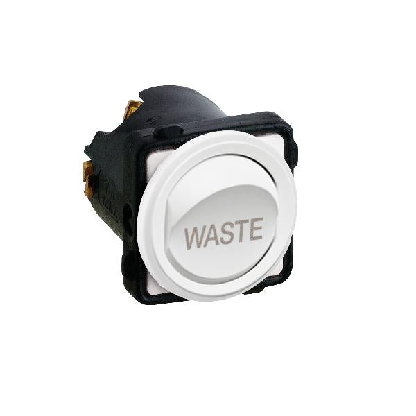 Excel Life Legrand E LIFE SWITCH MECHANISM 16A SPDT ENGRAVED WASTE MATT WHITE