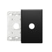 Excel Life Legrand EXCEL LIFE 1 GANG GRID & COVERPLATE MATT BLACK