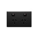 Excel Life Legrand EXCEL LIFE DOUBLE POWERPOINT 10A MATT BLACK