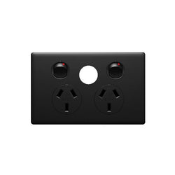 Excel Life Legrand EXCEL LIFE DGPO 10A WITH EXTRA FUNCTION HOLE MATT BLACK