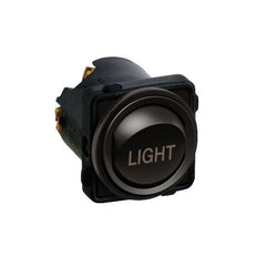Excel Life Legrand E LIFE SWITCH MECHANISM 16A SPDT ENGRAVED LIGHT MATT BLACK