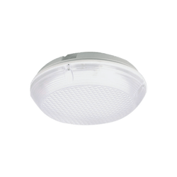 Glight RND LED BULKHEAD 22W IP65 4000K NON DIM LIGHT GREY