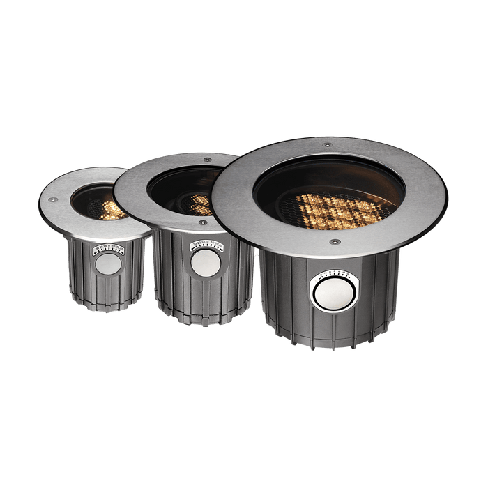Glight ADJUSTABLE BEAM DIRECTION INGROUND LIGHT 7.2W 3000K IP67 NON DIM 316L SLS