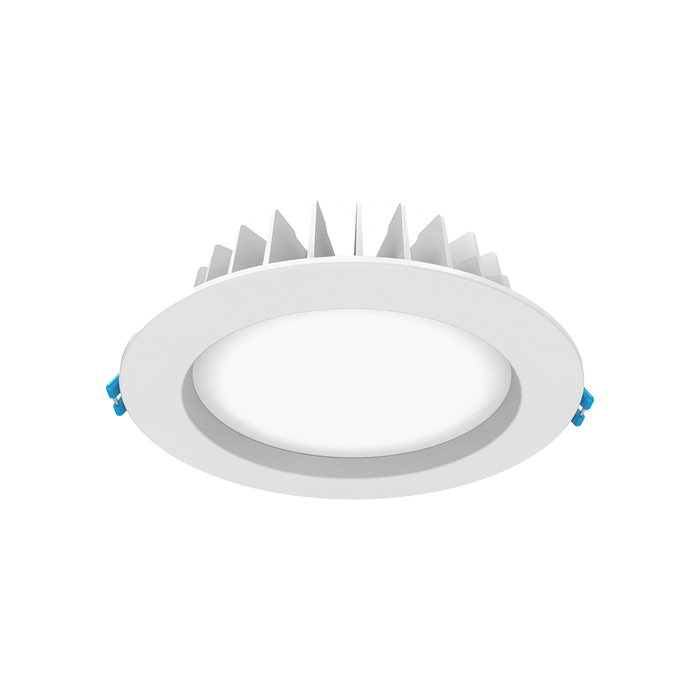 Glight G-LIGHT SMART RGBCW LED DOWNLIGHT 11W IC-F 100MM CUTOUT SIZE IP44 RND WHITE WITH 1.2M FLEX & PLUG