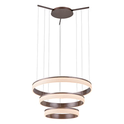 Glight LED PENDANT 3000K IP20 17+30+23W NON DIM BRONZE