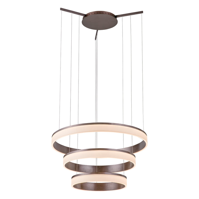 Glight LED PENDANT 3000K IP20 17+30+23W NON DIM BRONZE