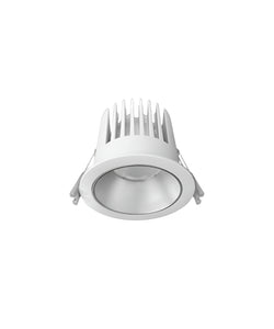 Glight LOW GLARE FIXED LED DOWNLIGHT 15W IC-F IP20 3000K DIM WHITE BODY + WHITE REFLECTOR