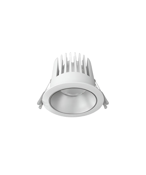Glight LOW GLARE FIXED LED DOWNLIGHT 6W IC-F IP20 3000K DIM WHITE BODY + WHITE REFLECTOR