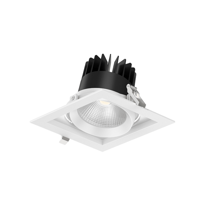 Glight MULTIPLE LED DOWNLIGHT 3x30W IP20 SQ NON DIM WHITE