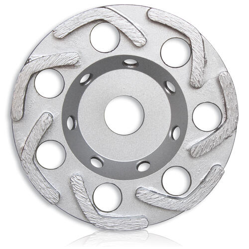 Tusk L Row Cup Grinding Wheel - 125 x 6 x 22.23 Middle Bond 30/40