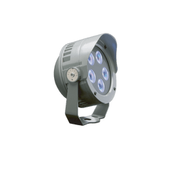 Glight RGBW(3000K) SPOTLIGHT 20W IP66 NON DIM SANDED DARK GREY