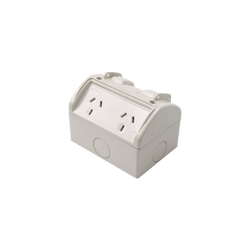 Glight SOCKET-OUTLET 250V-20A DOUBLE SWITCHED IP53