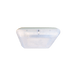 Glight SQ LED BULKHEAD 22W IP65 4000K NON DIM LIGHT GREY