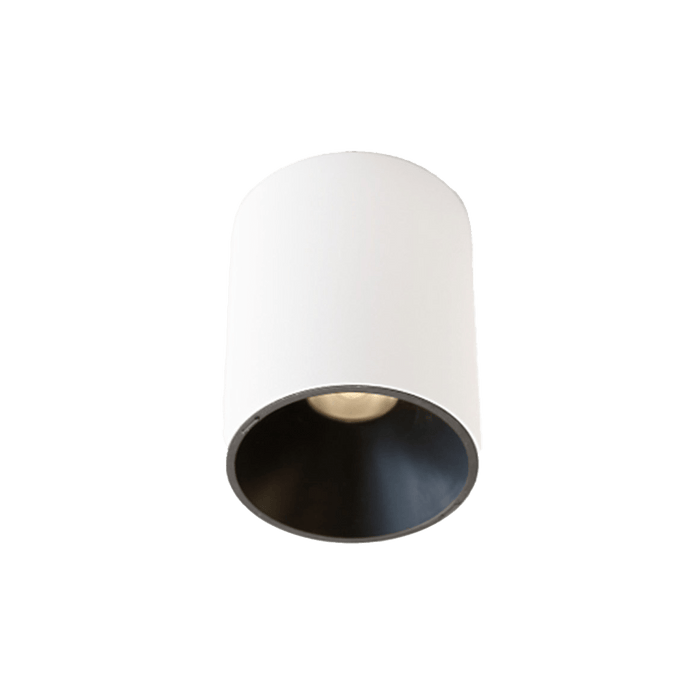 Glight SURFACE MOUNTED LED DOWNLIGHT 20W IP20 RND 3000K NON DIM WHITE BODY + BLACK REFLECTOR