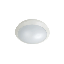 Glight TRI-COLOUR LED OYSTER 15W IP66 & IK10 NON DIM WHITE EMERGENCY VERSION
