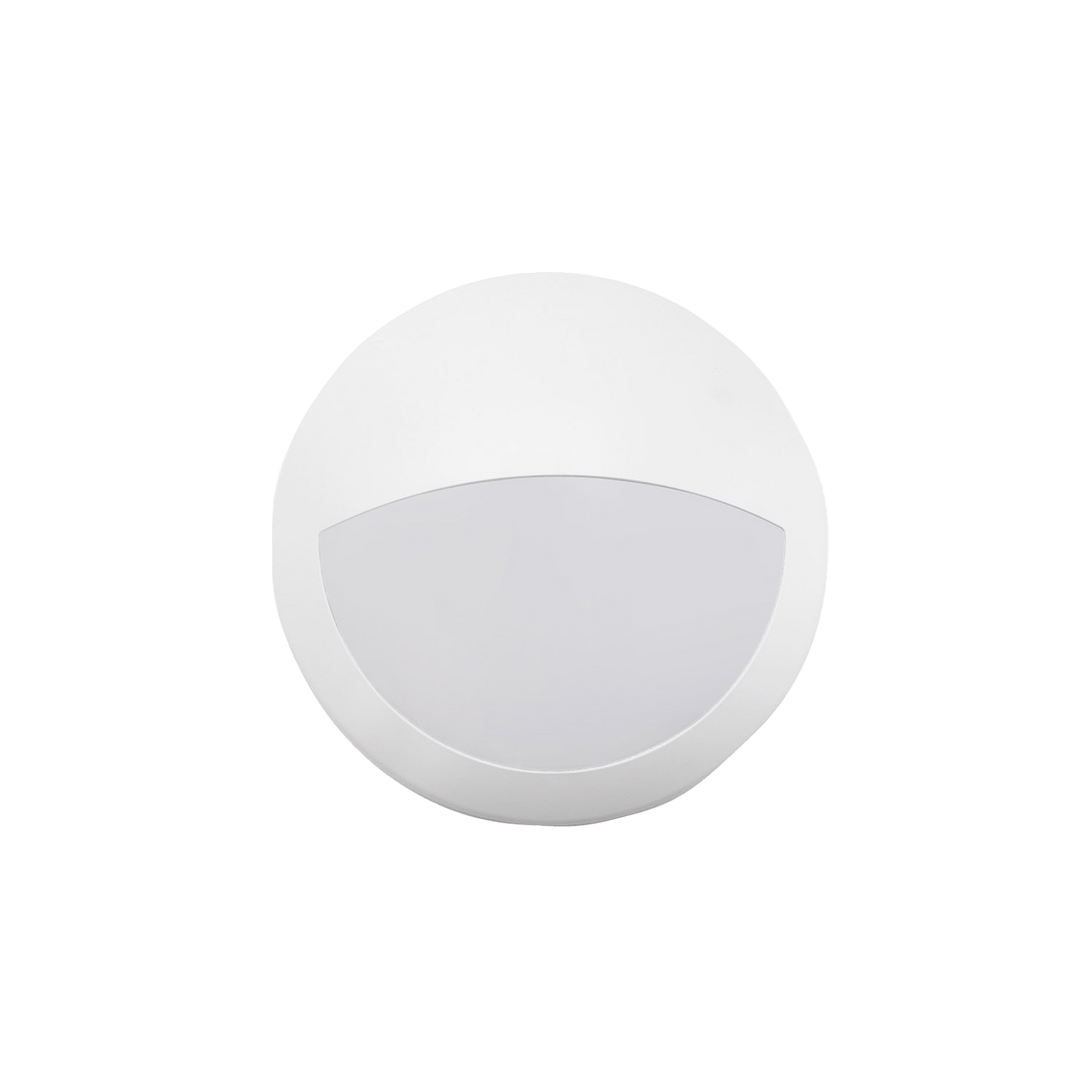 Glight TRI-COLOUR LED OYSTER WITH VISOR 25W IP66 & IK10 NON DIM WHITE ...