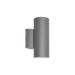 Glight UP & DOWN WALL LIGHT 12W 3000K IP65 RND NON DIM DARK GREY