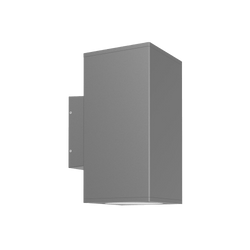 Glight UP & DOWN WALL LIGHT 30W 3000K IP65 SQ NON DIM DARK GREY