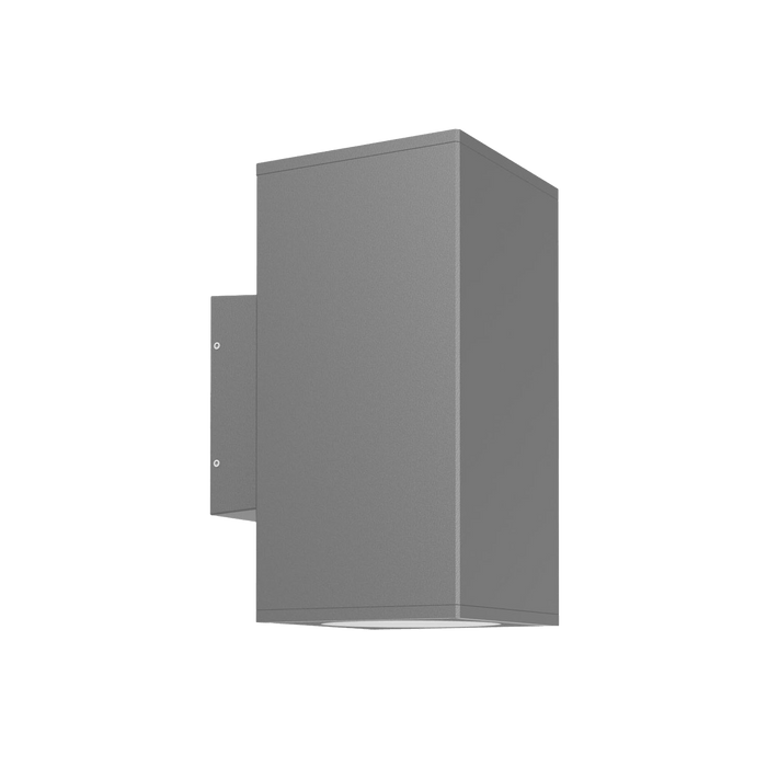 Glight UP & DOWN WALL LIGHT 30W 3000K IP65 SQ NON DIM DARK GREY