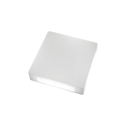 Glight WALL LIGHT 2*3W IP65 SQ 3000K NON DIM WHITE