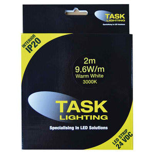 Task STRIP PACK 2M 9.6W/M 24VDC WARM WHITE
