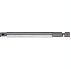 Trucut Alpha Adaptor 1/4 hex - 1/4 Square x 100mm