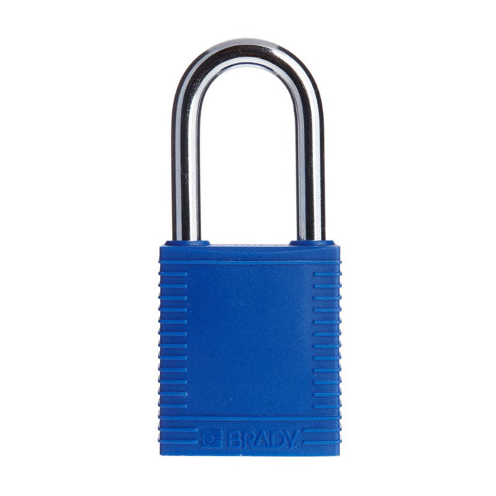 Brady 38MM KEYED DIFF - BLUE SAFETY PADLOCK