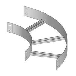 Mssmec 16A HORIZONTAL 90 DEGREE BEND 750MM WIDE WITH 300MM RADIUS A