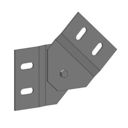 Mssmec 20A ADJUSTABLE VERTICAL ELBOW SET OF 2 AL