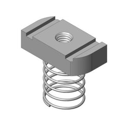 Mssmec M10 CHANNEL LONG SPRING NUT S/S 316