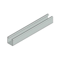 Mssmec 41x41x2.2mm CHANNEL STAINLESS STEEL FINISH